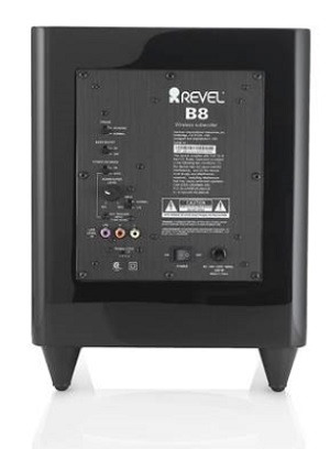 Revel Concerta B8 Wireless Subwoofer rear